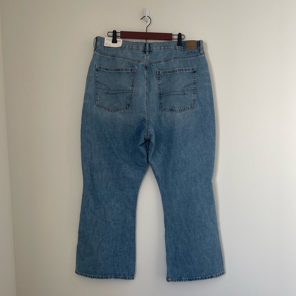 NWT American Eagle Highest Rise 90s Flare Jeans size 20 - Picture 4 of 6